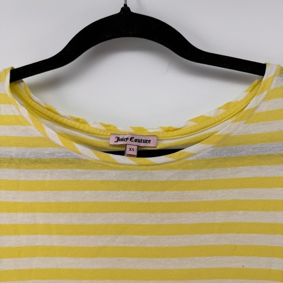 Juicy Couture Viscose Linen Yellow T-Shirt - Picture 3 of 7